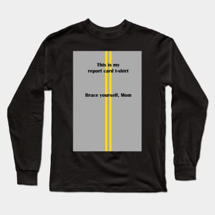 This is My Report Cad T-Shirt Long Sleeve T-Shirt